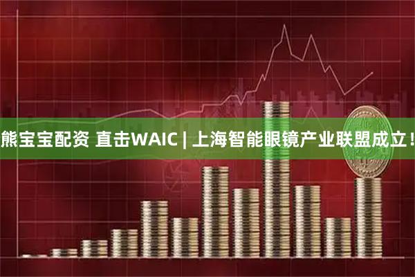 熊宝宝配资 直击WAIC | 上海智能眼镜产业联盟成立！