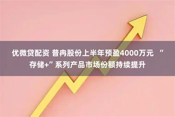 优微贷配资 普冉股份上半年预盈4000万元  “存储+”系列产品市场份额持续提升